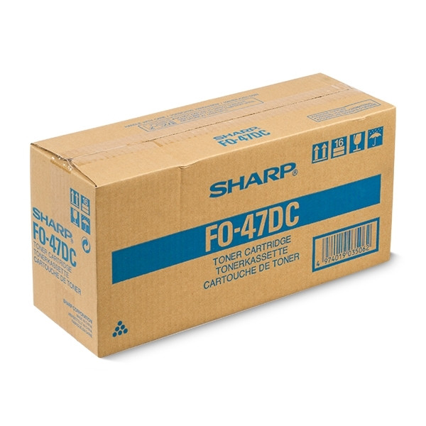 Sharp FO-47DC toner zwart (origineel) FO47DC 082354 - 1