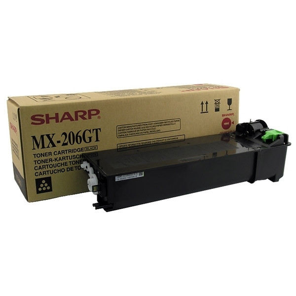 Sharp MX-206GT toner zwart (origineel) MX-206GT 082268 - 1