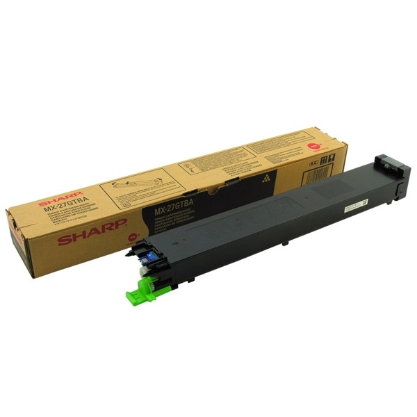 Sharp MX-27GTBA toner zwart (origineel) MX27GTBA 904570 - 1