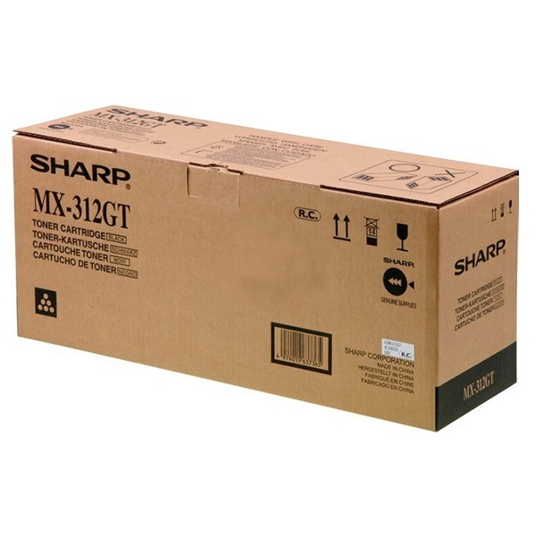 Sharp MX-312GT toner zwart (origineel) MX-312GT 082262 - 1