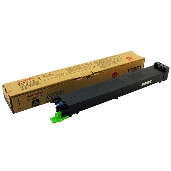 Sharp MX-31GTBA toner zwart (origineel) MX31GTBA 904154 - 1