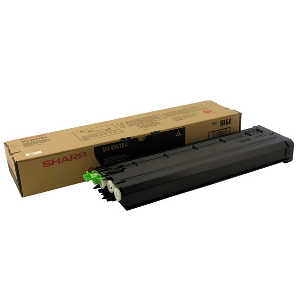 Sharp MX-45GTBA toner zwart hoge capaciteit (origineel) MX-45GTBA 082122 - 1