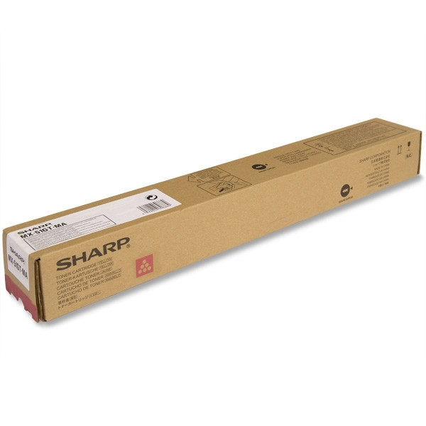 Sharp MX-51GTMA toner magenta (origineel) MX51GTMA 904493 - 1