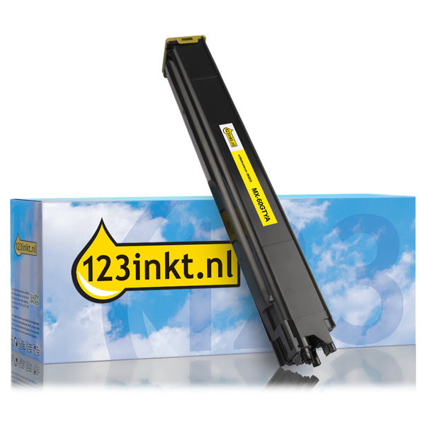 Sharp MX-60GTYA toner geel (123inkt huismerk) MX60GTYAC 082803 - 1