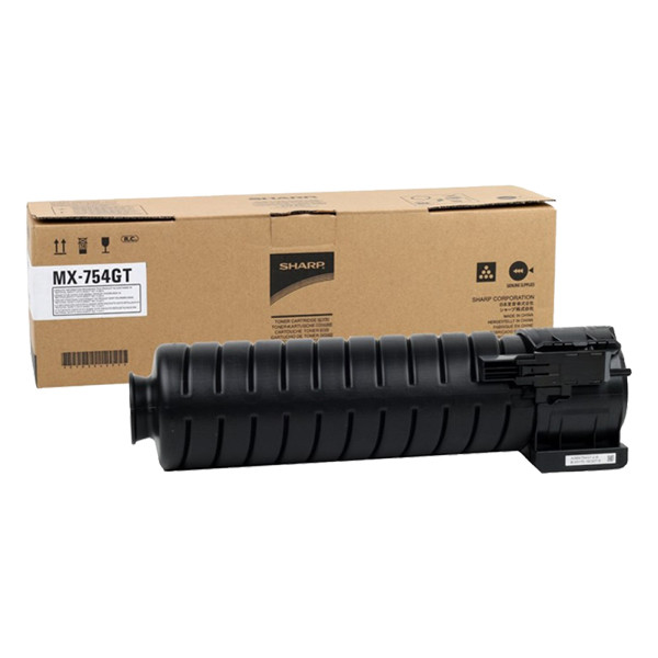 Sharp MX-754GT toner zwart (origineel) MX754GT 082810 - 1