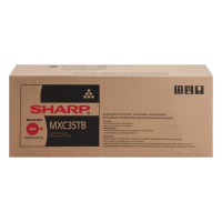 Sharp MX-C35TB toner zwart (origineel) MXC35TB 082922