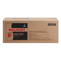 Sharp MX-C35TC toner cyaan (origineel) MXC35TC 082924