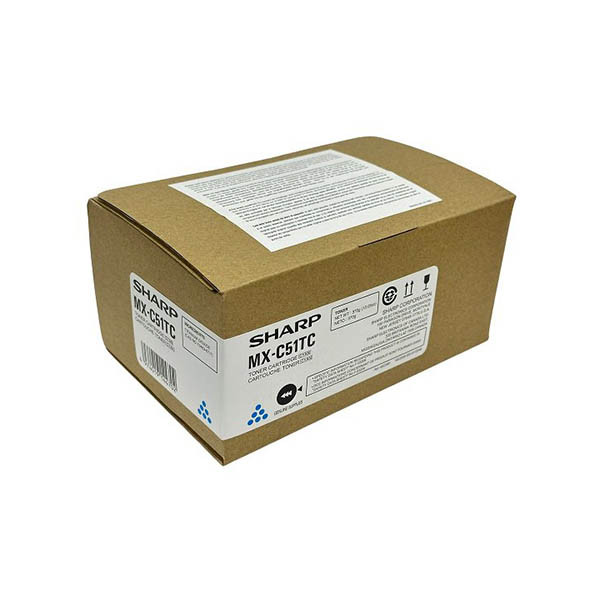 Sharp MX-C51TC toner cyaan (origineel) 038924 - 1