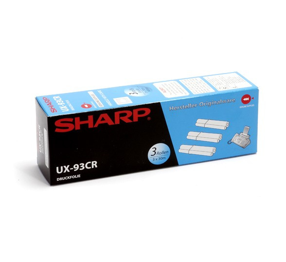 Sharp UX-93CR donorrol 3 stuks (origineel) UX-93CR 038915 - 1