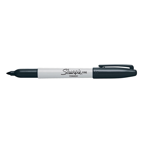 Sharpie Fine permanent marker zwart (1 mm rond) 423882 - 1