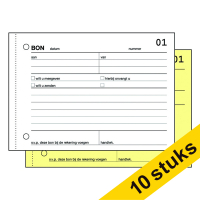 Aanbieding: 10x Sigel Expres bonboekje met carbon (2 x 50 vel)