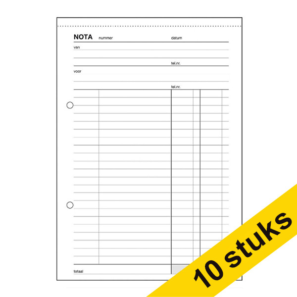 Aanbieding: 10x Sigel Expres notablok A5 (100 vel) 208485 - 1