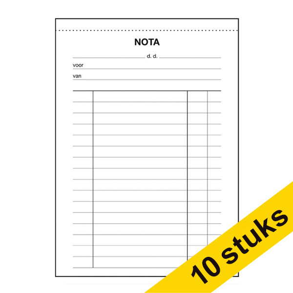 Aanbieding: 10x Sigel Expres notablok A6 (100 vel) 208486 - 1