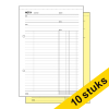 Aanbieding: 10x Sigel Expres notakopieblok zelfkopiërend met copystop (50 vel) 208487 - 1