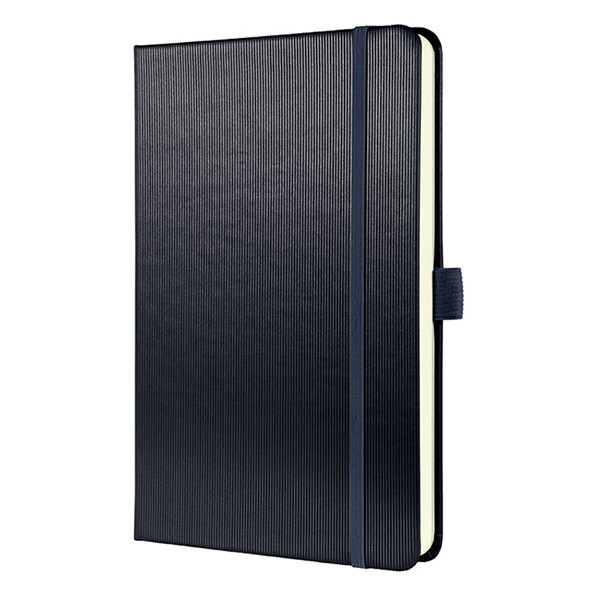 Sigel Conceptum notitieboek A5 gelinieerd 80 grams 97 vel metallic grijs SI-CO405 221426 - 1