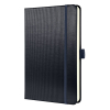 Sigel Conceptum notitieboek A5 gelinieerd 80 grams 97 vel metallic grijs