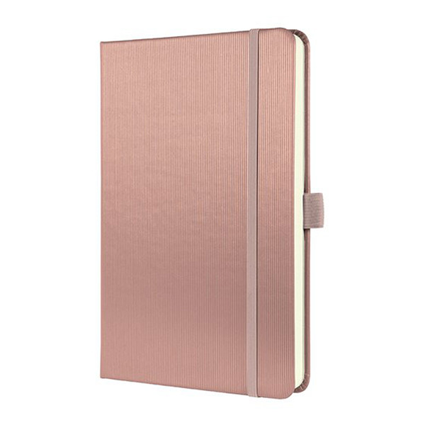 Sigel Conceptum notitieboek A5 gelinieerd 80 grams 97 vel metallic roze SI-CO401 221424 - 1