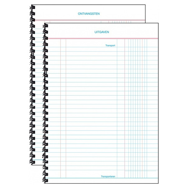 Sigel Expres kasboek A5 spiraal gebonden (50 vel) 208518 - 1