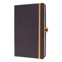 Sigel Linescape notitieboek A5 gelinieerd 80 grams 88 vel donker grijs SI-LS107 221430