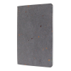 Sigel Re-Up notitieboek A5 gelinieerd 100 gram 50 vel donker grijs