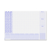 Sigel bureauonderlegger 41 x 59,5 cm 2022-2024 (30 vel) SI-HO355 208986