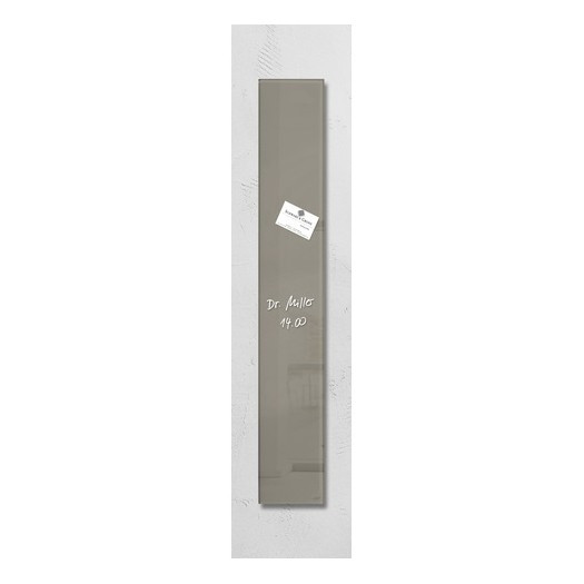 Sigel magnetisch glasbord 12 x 78 cm taupe SI-GL108 208788 - 1