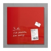 Sigel magnetisch glasbord 48 x 48 cm rood SI-GL114 208791