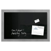 Sigel magnetisch glasbord 78 x 48 cm zwart SI-GL130 208796