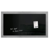 Sigel magnetisch glasbord 91 x 46 cm zwart SI-GL145 208805