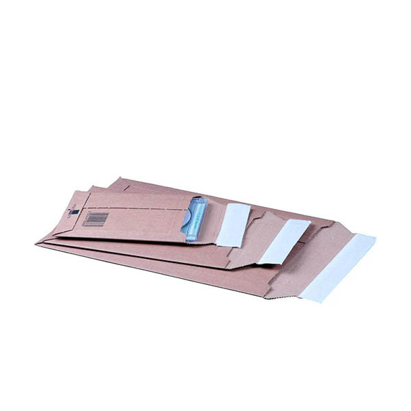 Smartbox Pro kartonnen verzendenvelop bruin 285 x 397 mm (100 stuks) 298413 - 1