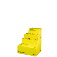 Smartbox Pro verzenddoos geel maat M 331 x 241 x 104 mm (20 stuks) 298417
