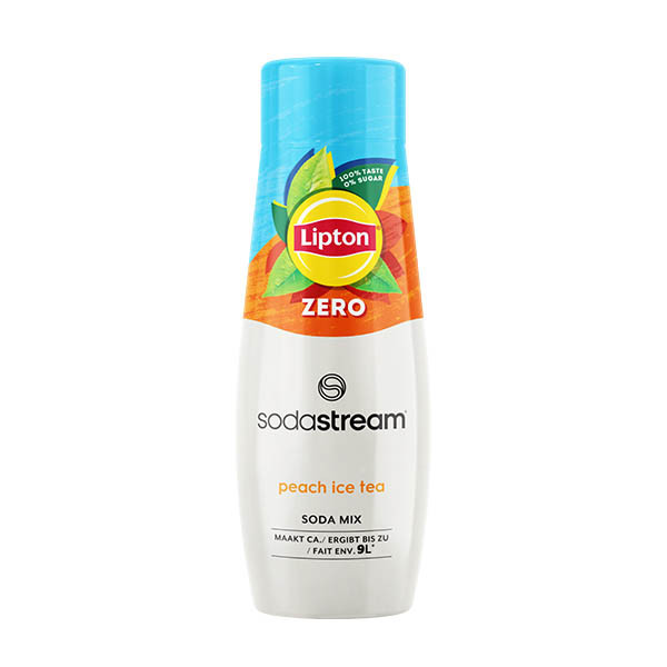 SodaStream Lipton Ice Tea Peach Zero Siroop 440ml 137139 - 1