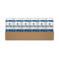 Sourcy Blauw water blikjes 33 cl (24 stuks) 423862