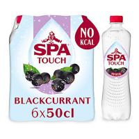 Spa Touch Sparkling Blackcurrant petfles 500 ml (6 stuks) 422801
