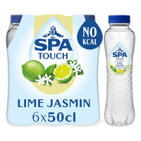Spa Touch Still Lime Jasmin petfles 500 ml (6 stuks) 422805