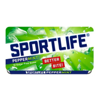 Sportlife Peppermint gum blister (24 stuks) 275252 423723