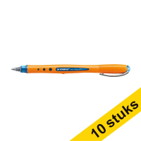 Aanbieding: 10x Stabilo Worker+ rollerpen blauw (0,3 mm)
