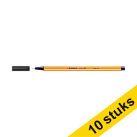 Aanbieding: 10x Stabilo fineliner point 88 zwart