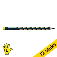 Aanbieding: 12x Stabilo Easy Graph potlood 3,15 mm (HB) linkshandig
