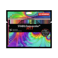 Stabilo Aquacolor ARTY aquarel kleurpotlodenset (36 stuks) 206287