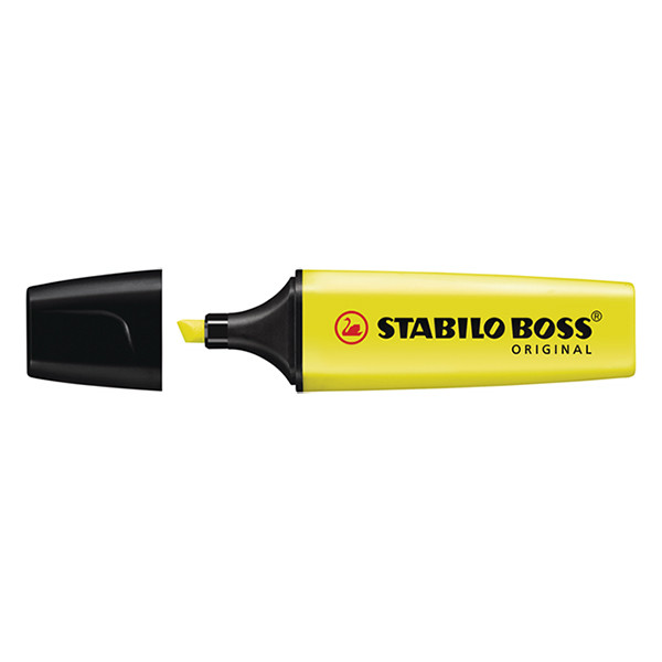 Stabilo BOSS markeerstift fluorescerend geel 7024 200000 - 1