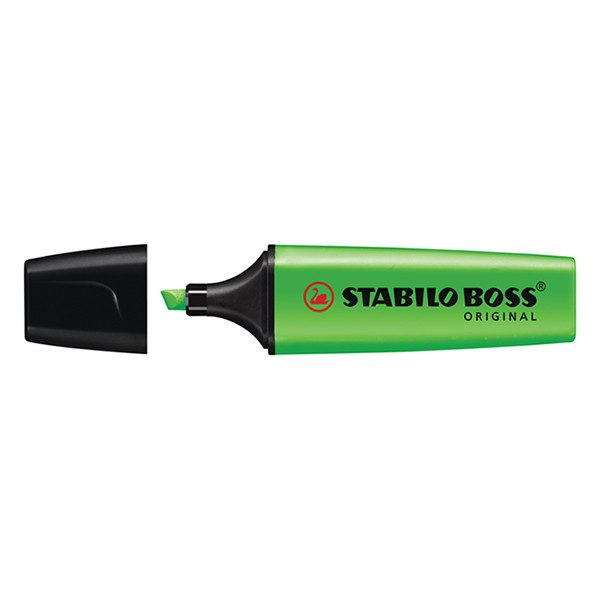 Stabilo BOSS markeerstift fluorescerend groen 7033 200004 - 1