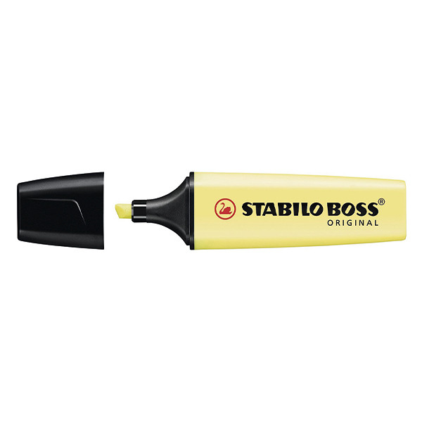 Stabilo BOSS markeerstift pastelgeel 70/144 200081 - 1
