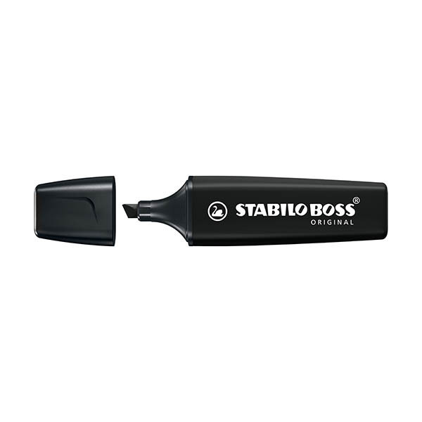 Stabilo BOSS markeerstift zwart 206127 - 1