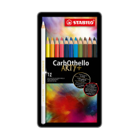Stabilo Carbothello Arty+ pastelpotloden (12 stuks) 206100