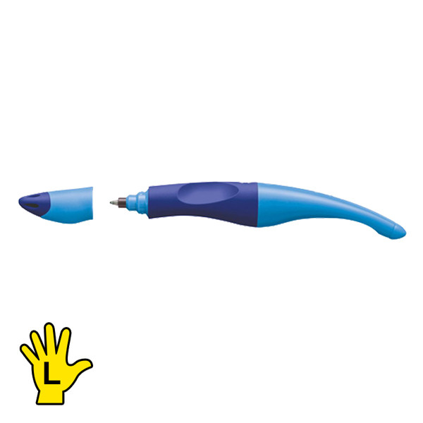 Stabilo Easy Original rollerpen blauw (linkshandig) B-46834-3 200082 - 1