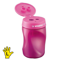 Stabilo Easy ergonomische puntenslijper roze (linkshandig) 450110 200109