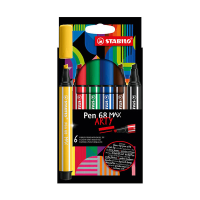 Stabilo MAX ARTY 68 viltstiften (6 stuks) 206113