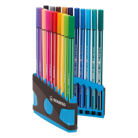 Stabilo Point 68 ColorParade viltstift blauw/grijs (20 stuks) 200197
