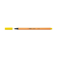 Stabilo Point 88 fineliner citroengeel 206160